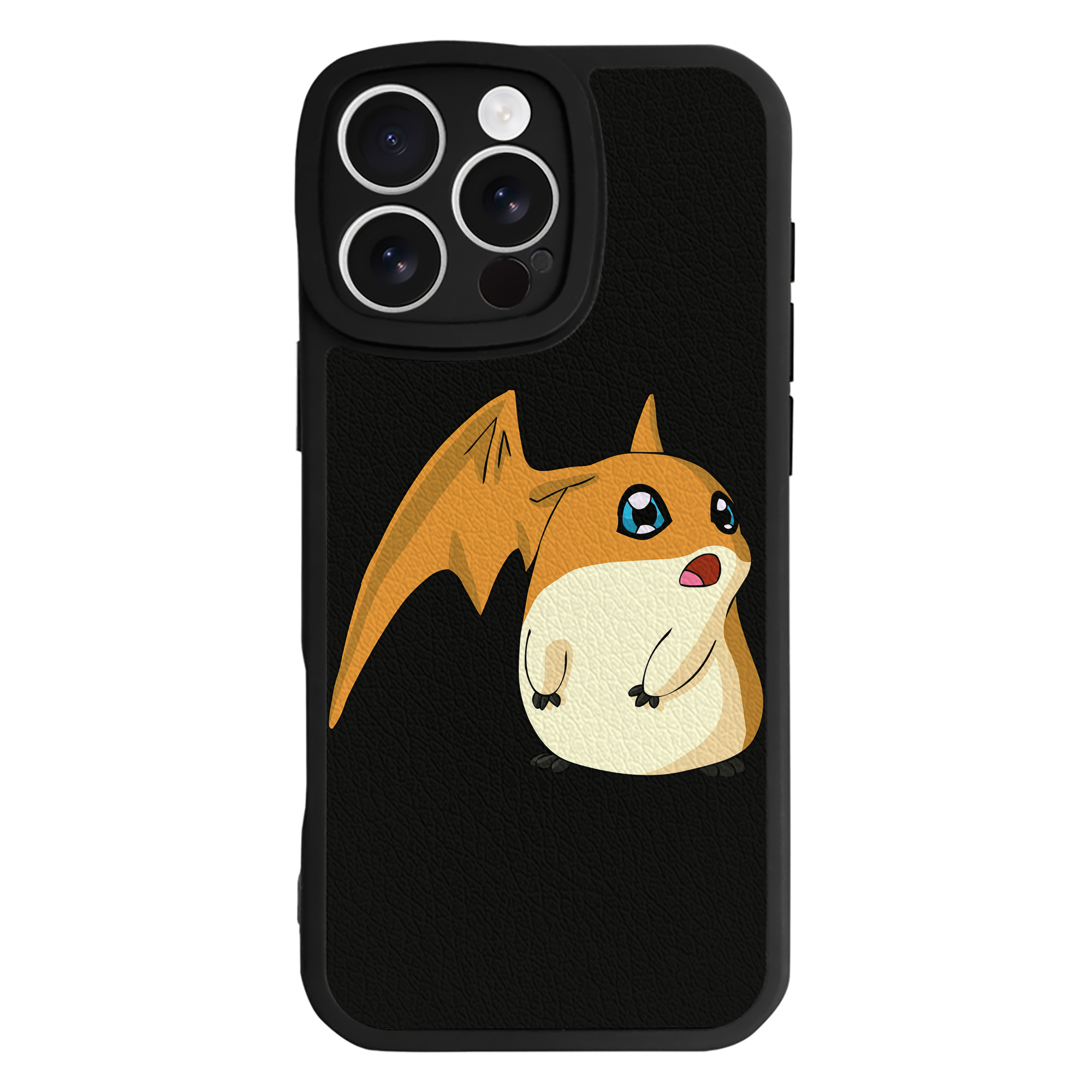 （画像用） Digimon デジタルモンスター/デジモン 【iPhone 16シリーズ対応】シリコンスマホケース（レザー調） 材質：シリコン